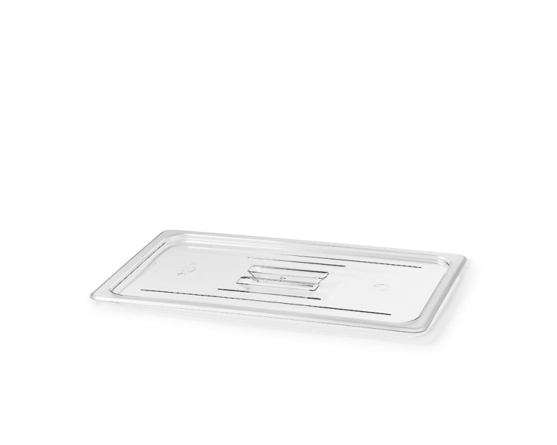 Couvercle Gastro Norm en plastique PC avec poignée - Patina