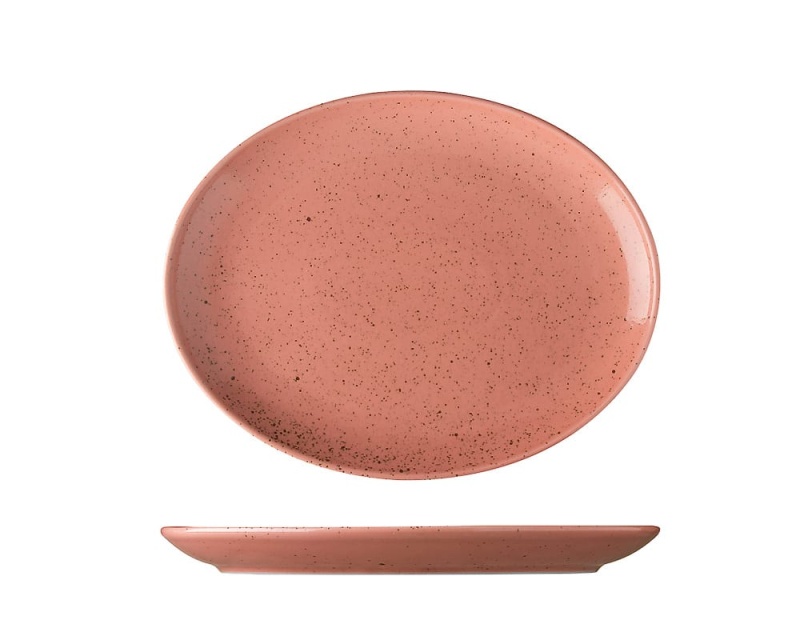 Assiette ovale, 32 cm, Lifestyle Terracotta - Lilien