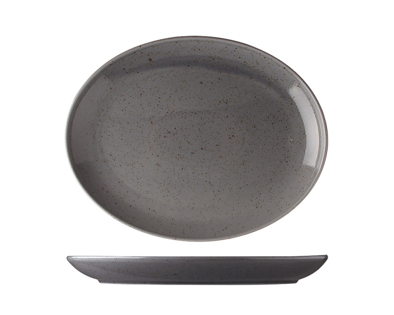 Assiette ovale, 32 cm, Lifestyle Highland - Lilien