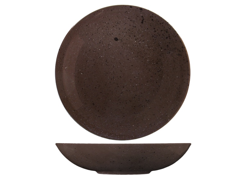 Assiette creuse, 26 cm, Lifestyle Ebony - Patina