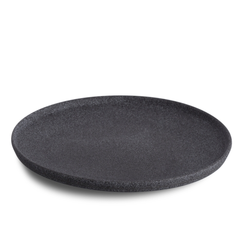 Assiette brute n° 4, 26 cm, Gris foncé - Benedikt