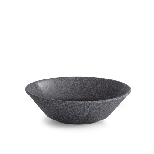 Bol Hazy no 4, Semi-émaillé, 20 cm, Gris foncé - Benedikt