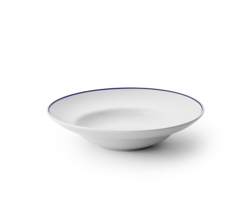 Assiette creuse Basic Blue Line, 26 cm - Benedikt