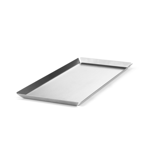 Plateau de restauration rapide en acier inoxydable, 31 x 15 cm - Sunnex