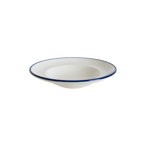 Assiette creuse 24 cm, Gourmet Linea Blue - Bonna