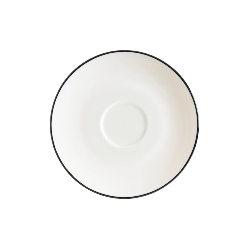 Plat à expresso 12 cm, Gourmet Linea Black - Bonna