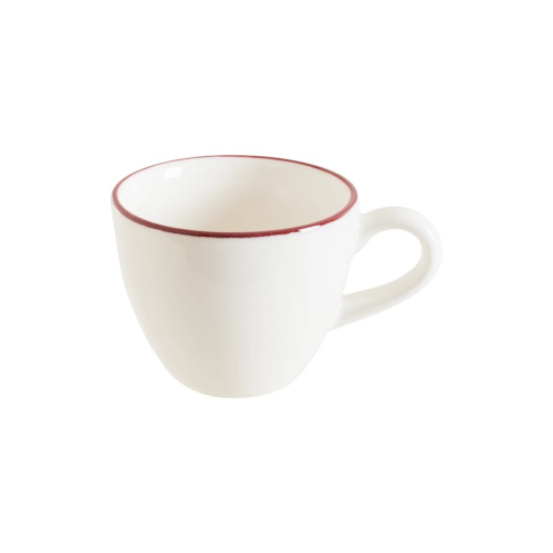 Tasse à espresso 8cl, Rita Linea Burgundy - Bonna