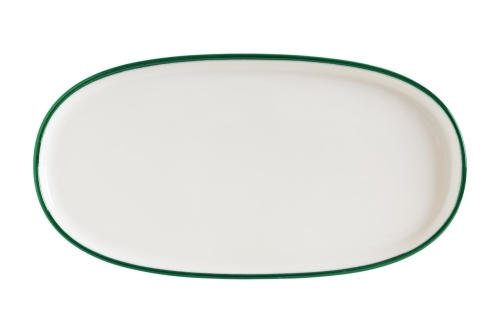 Plat 24 x 11 cm, Gourmet Linea Green - Bonna