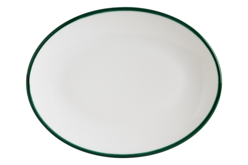 Plat de Service 31 x 24 cm, Moove Linea Green - Bonna