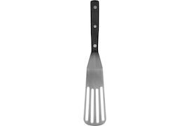 Spatule à Frire Perforée Manche Noir - Exxent