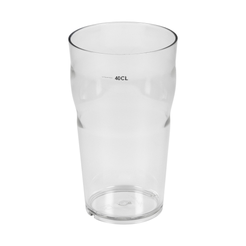 Verre à bière en plastique Tritan, 50 cl - Exxent