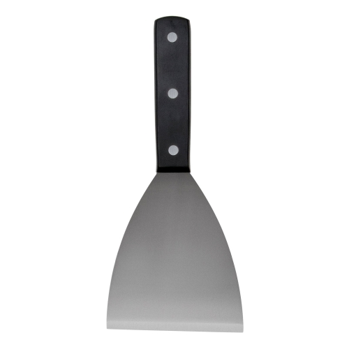 Racloir de plancha avec manche noir - Exxent