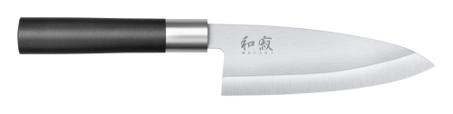 Couteau Deba 15 cm - KAI Wasabi Noir