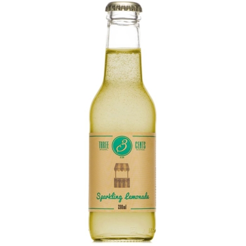 Sparkling Lemonade, 200 ml - Three Cents