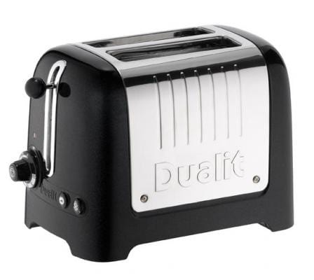 Toaster Lite, 2 tranches, Noir Brillant - Dualit