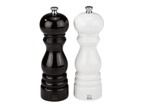Moulin à Sel & Poivre, Paris Duo 18 cm, Noir & Blanc - Peugeot
