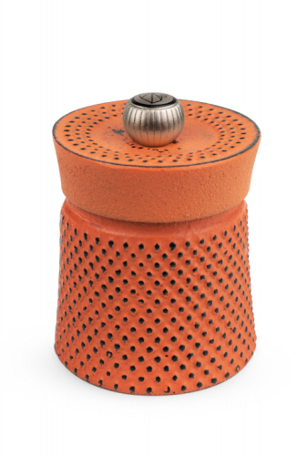 Moulin à poivre, 8 cm, Bali, Fonte, Orange - Peugeot