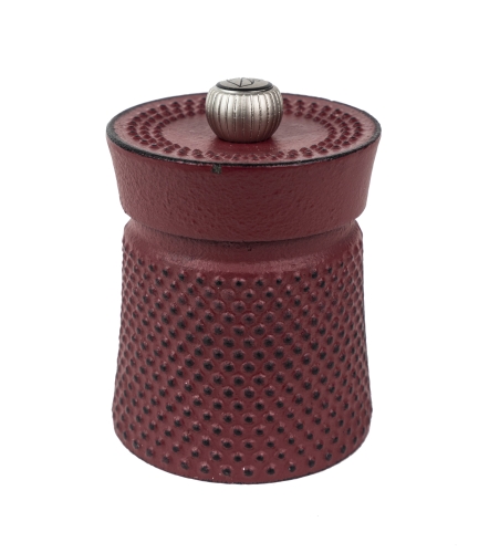 Moulin à poivre, 8 cm, Bali, Fonte, Rouge - Peugeot