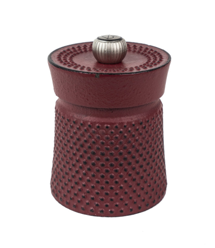 Moulin à poivre, 8 cm, Bali, Fonte, Rouge - Peugeot