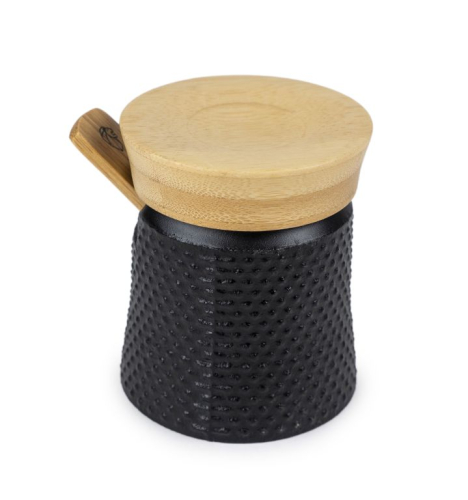 Pot à Sel, 7 cm, Bali, Fonte, Noir - Peugeot