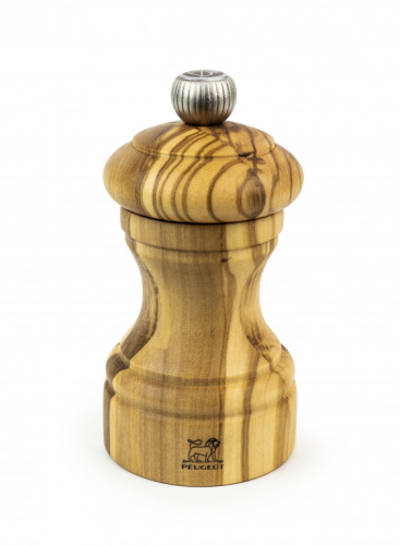 Moulin à sel, 10 cm, Bistro Specials, Bois d'olivier - Peugeot