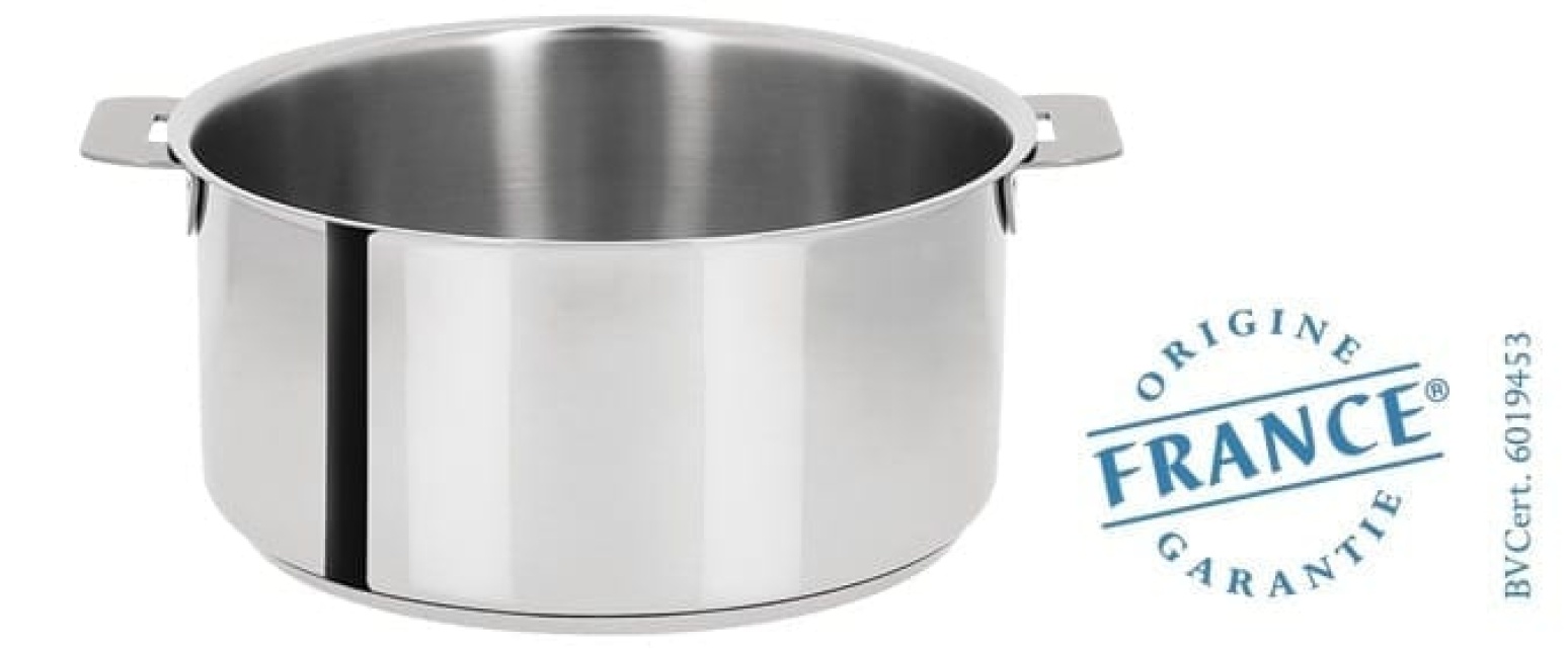 Marmite inox, anse amovible, Mutine - Cristel