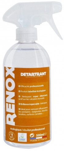 Renox, Spray détartrant bio, 500ml - Cristel