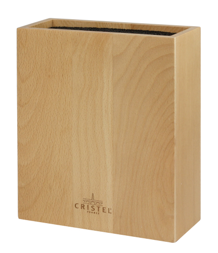 Bloc à couteaux rectangulaire pour 8 couteaux - Cristel