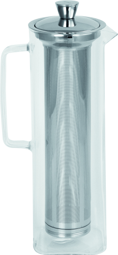 Théière en verre, Long Island, 1,5 litre - Cristel