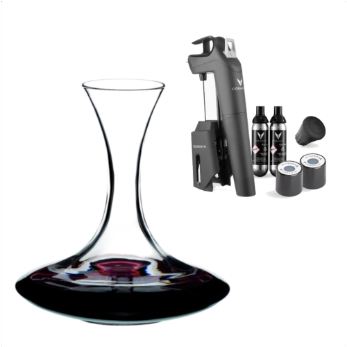 Pack Dionysos : Carafe Coravin Timeless Three + / Riedel Ultra