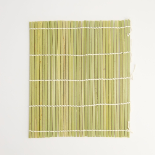 Tapis à sushi en bambou, 24 x 21 cm