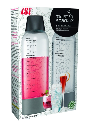 Bouteilles supplémentaires pour Twist & Sparkle - iSi