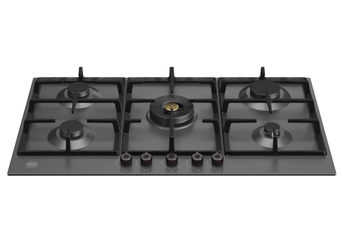 Table de cuisson à gaz Professional, 90 cm, Noir mat - Bertazzoni