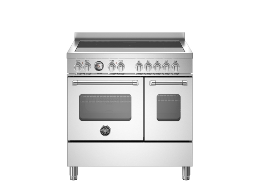 Plaque de cuisson à induction Master, 90 cm, 5 Zones, Double four, Inox - Bertazzoni
