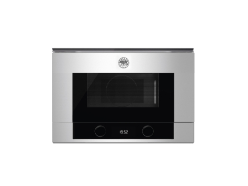 Micro-ondes moderne, encastrable, 38 cm, acier inoxydable - Bertazzoni