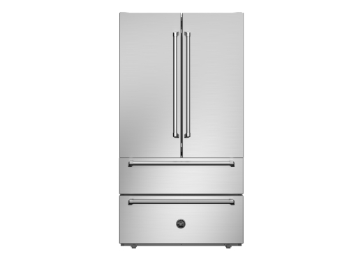 Réfrigérateur/congélateur côte à côte Master, avec machine à glaçons, acier inoxydable - Bertazzoni