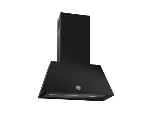 Ventilateur Heritage, mural 70 cm, noir mat - Bertazzoni