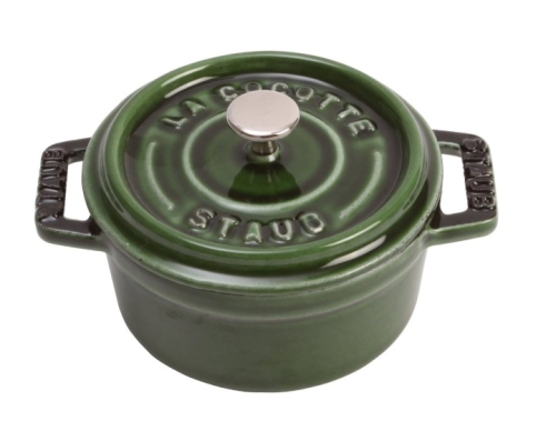 Poêle en fonte émaillée, Vert - Staub