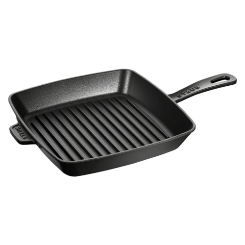 Poêle grill en fonte, Noir - Staub