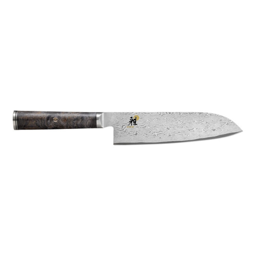 Santoku 18 cm, 5000 MCD 67 avec Manche en Érable Noir - Miyabi