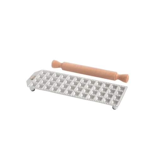Plaque à raviolis, 48 petits raviolis carrés - Marcato