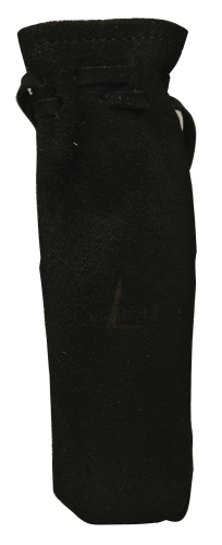 Couverture en cuir avec laçage - noir - Forge de Laguiole