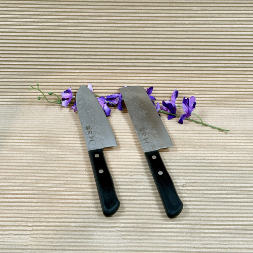 Set de couteaux, Rustic, Nakiri & Santoku - Surudoi