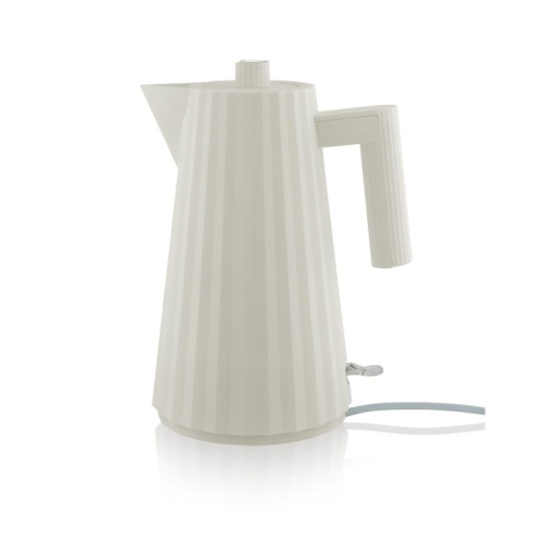 Kettle, Plissé, white - Alessi