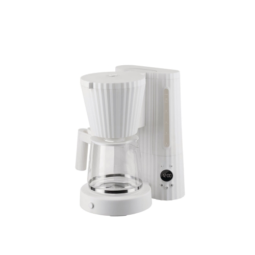 Cafetière, Plissé - Alessi - Blanc