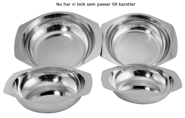 Plat rond en inox