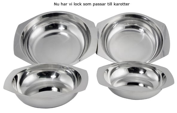 Plat rond en inox