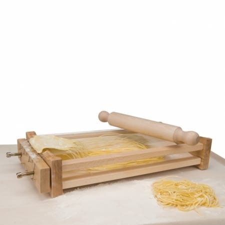 Machine à pâtes Chitarra avec rouleau à pâtisserie de 32 cm - Eppicotispai