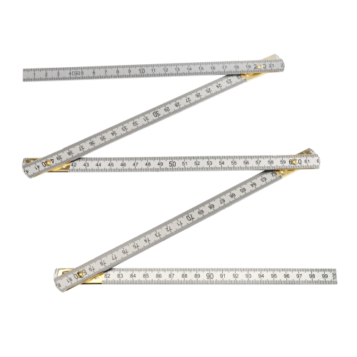 Mètre pliant en aluminium, 100 cm – Déglon