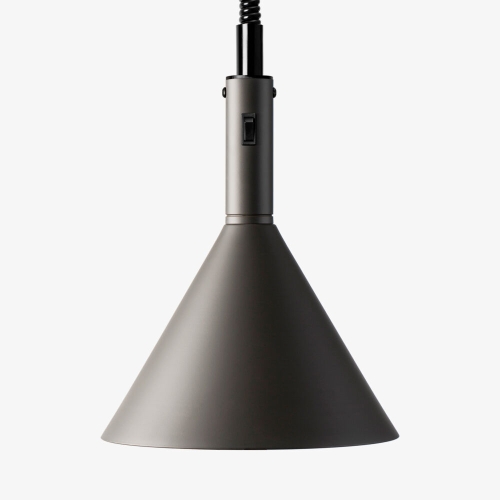 Lampe chauffante Trattoria 1224, fonction ascenseur, Umbra Grey - Stayhot